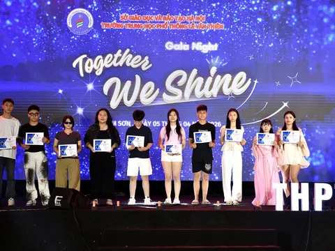 Trường THPT Lê Văn Thiêm: Nơi thanh xuân rực rỡ dưới ánh sáng "Together We Shine"