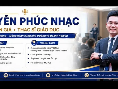 Diễn giả Nguyễn Phúc Nhạc – Người lan tỏa giá trị sống tích cực đến học sinh, sinh viên