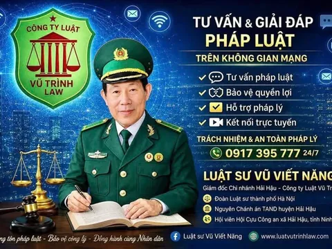 Luật sư Vũ Viết Năng – Đồng hành cùng người dân và doanh nghiệp trên hành trình bảo vệ công lý