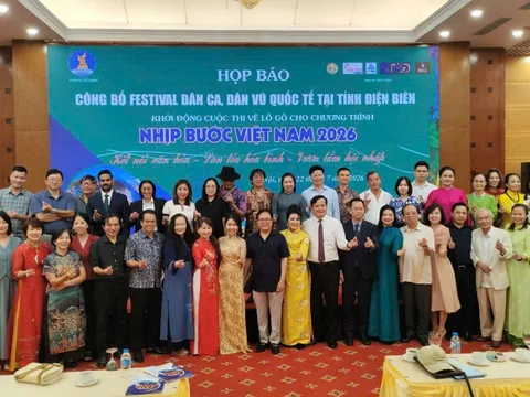 Điện Biên đăng cai Festival Dân ca Dân vũ Quốc tế 2026
