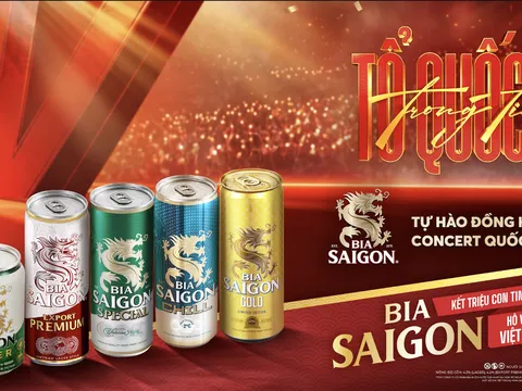 Bia Saigon đồng hành cùng "Concert Quốc gia" Tổ quốc trong tim 2026 trước thềm Quốc khánh 2/9