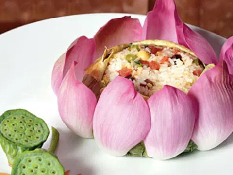 Nhà hàng Chay Đạo An giới thiệu những món ăn từ sen