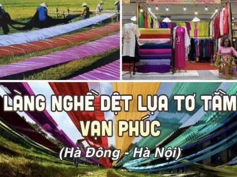 Làng nghề dệt lụa tơ tằm Vạn Phúc