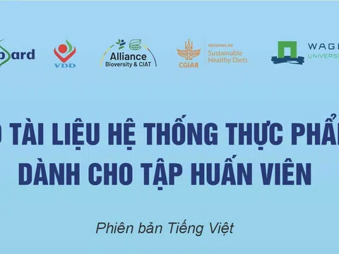 Viện Kinh tế, Văn hóa và Nghệ thuật phối hợp xuất bản Bộ tài liệu về hệ thống thực phẩm 