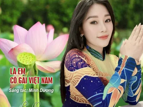 NSƯT Hương Giang ra mắt bản karaoke mới "Là Em Cô Gái Việt Nam"