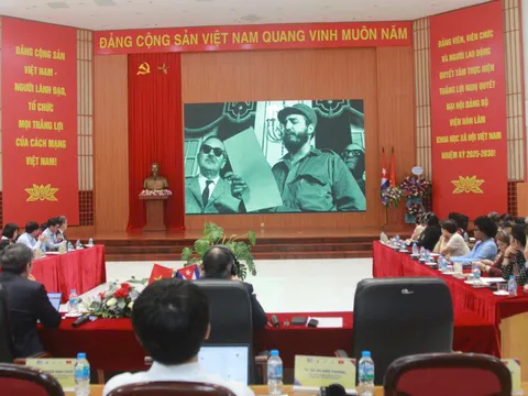Hội thảo quốc tế “Tư tưởng lãnh tụ lịch sử Fidel Castro: Từ lý luận đến thực tiễn”