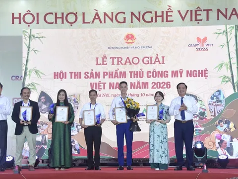 Tinh hoa thủ công mỹ nghệ Việt Nam: Hành trình khám phá 55 tuyệt tác nghệ thuật năm 2026