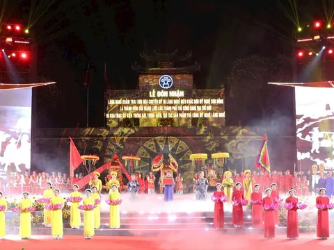 Chương trình nghệ thuật “Âm vang hồn Việt” chào mừng Festival Bảo tồn và Phát triển làng nghề toàn cầu 2026