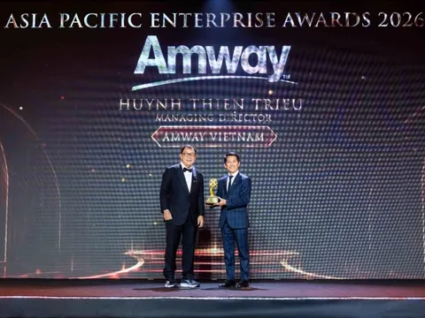 Tổng giám đốc Amway Việt Nam hai năm liên tiếp được vinh danh Doanh nhân xuất sắc châu Á