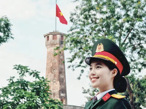 Á hậu 1 Trần Ngọc Châu Anh: Vẻ đẹp chuẩn mực của người lính – nghệ sĩ