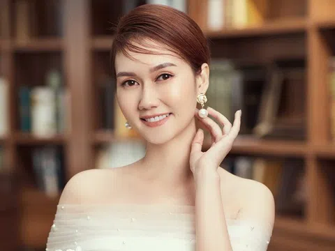 Diễn viên tay ngang Hương Giang nói lý do giấu mặt chồng