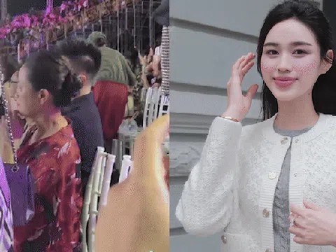 Bạn trai thiếu gia của Hoa hậu Đỗ Hà hộ tống mẹ vợ tương lai, né sự chú ý tại sự kiện