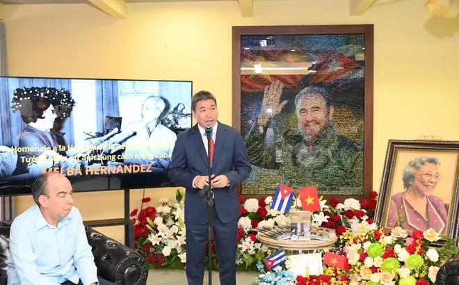 Lễ tưởng niệm Nữ anh hùng Melba Hernández: Thắt chặt tình hữu nghị đặc biệt Việt Nam - Cuba