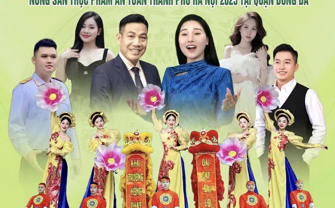 Viện Kinh tế, Văn hóa và Nghệ thuật với chương trình nghệ thuật chào mừng tuần hàng  OCOP tại Đống Đa