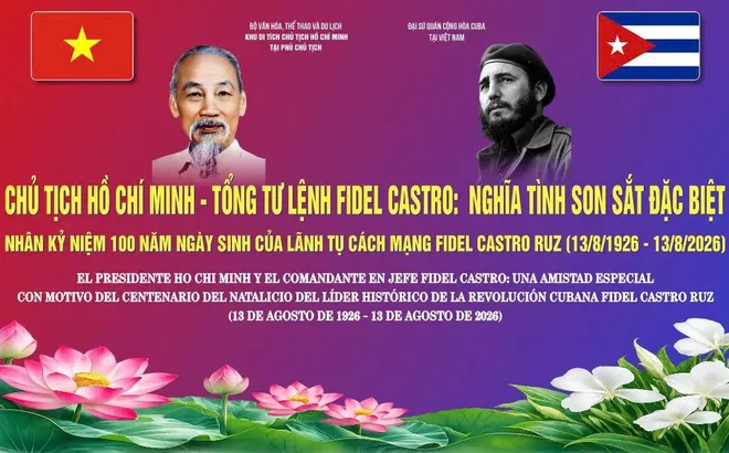 Trưng bày tư liệu “Chủ tịch Hồ Chí Minh - Tổng tư lệnh Fidel Castro”