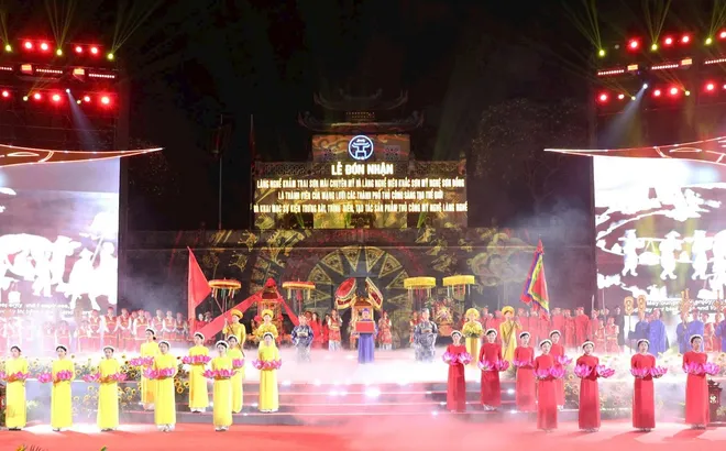 Chương trình nghệ thuật “Âm vang hồn Việt” chào mừng Festival Bảo tồn và Phát triển làng nghề toàn cầu 2026